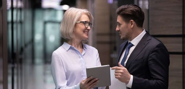 Photo of a female boss