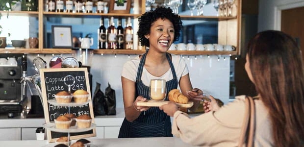 Photo of a barista