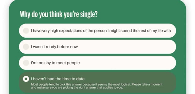 eharmony question