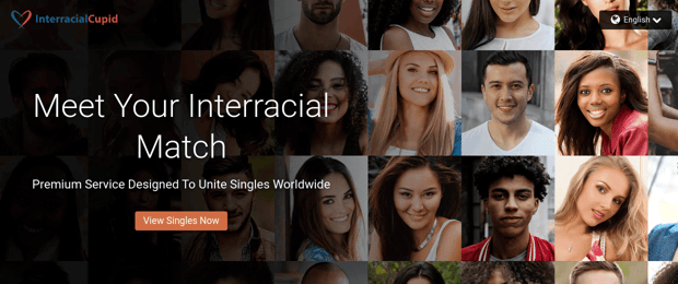 Screenshot of InterracialCupid