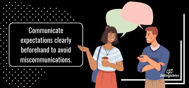 communicate expectations before dates