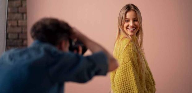 Photo of a photo shoot
