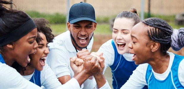 Photo of a sports team