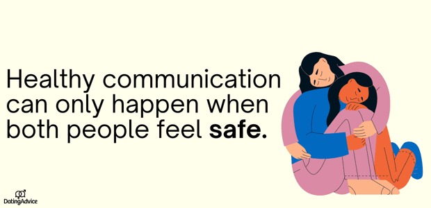 communication happens when people feel safe