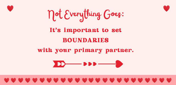 Set boundaries with your primary partner Set boundaries with your primary partner