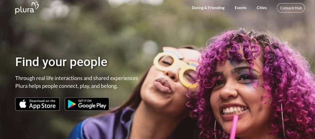 Plura homepage Plura homepage
