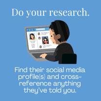 Do your research on social media illustration