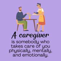 Caregiver illustration Caregiver illustration