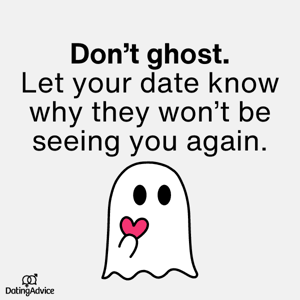 don't ghost