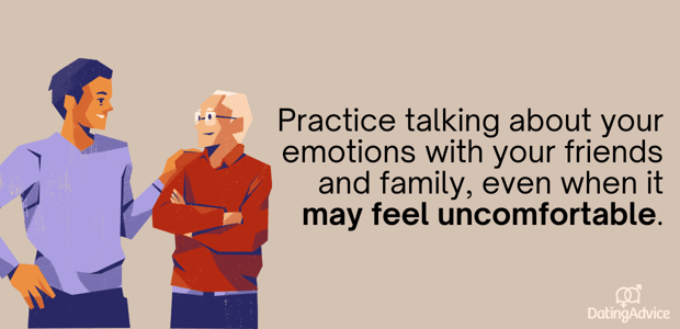 approach conversations even when they feel uncomfortable 