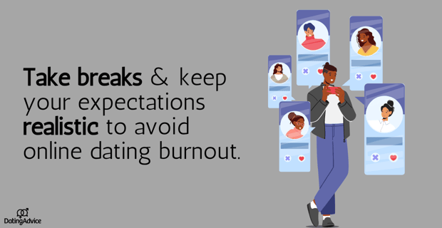 take breaks to avoid burnout