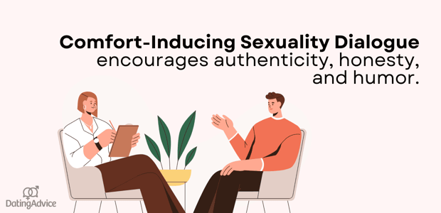 comfort inducing sexuality dialogue