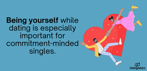 be yourself while dating