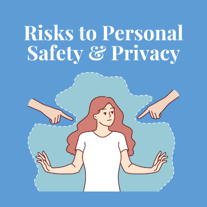 Risk to privacy illustration Risk to privacy illustration