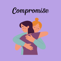 Compromise illustration Compromise illustration