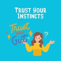 Trust your instincts illustration