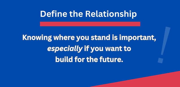 Define the relationship Define the relationship