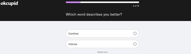 OkCupid question OkCupid question