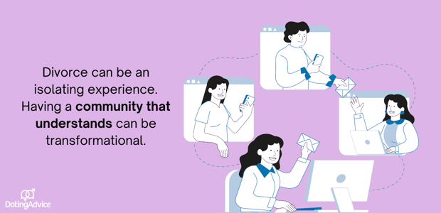 finding community after divorce