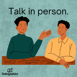 talk in person talk in person