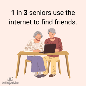 seniors use internet to find friends