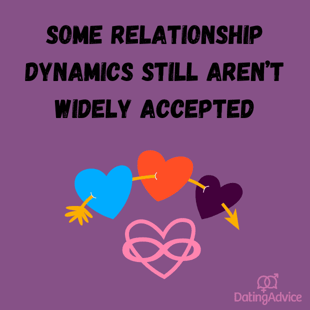 Some relationship dynamics still aren't widely accepted Some relationship dynamics still aren't widely accepted