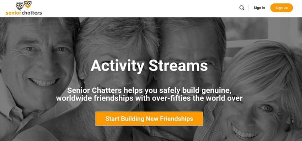 SeniorChatters screenshot