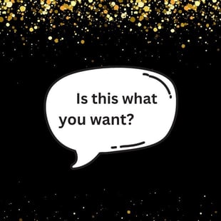 Check in: Is this what you want?