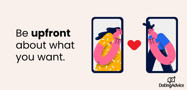 be upfront