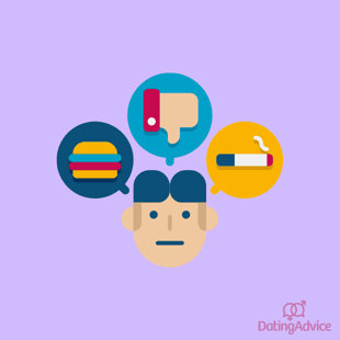potential pitfalls and limitations graphic man thinking about hamburgers and smoking potential pitfalls and limitations graphic man thinking about hamburgers and smoking