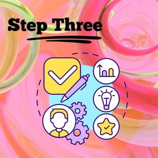 Step three: Learning