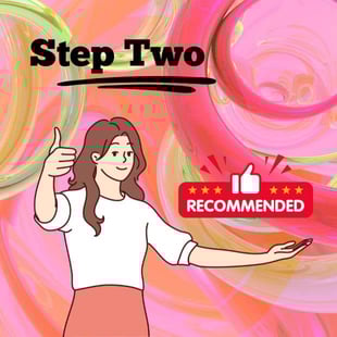 Step two: Recommendations