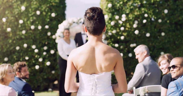 Photo of a bride
