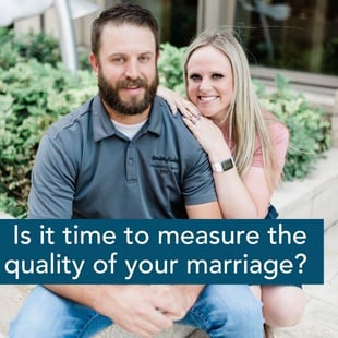 Is it time to measure the quality of your marriage? photo from Amanda Louder