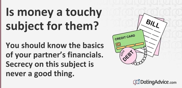 Is money a touchy subject?