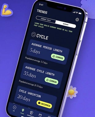 Aavia app screenshot