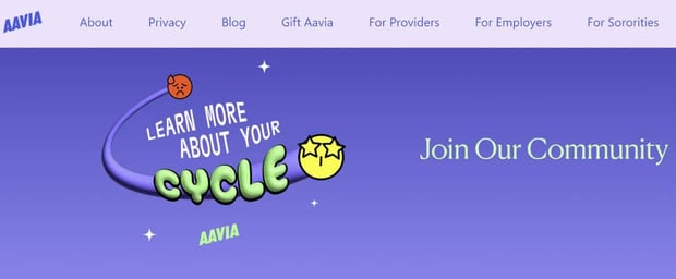 Aavia screenshot