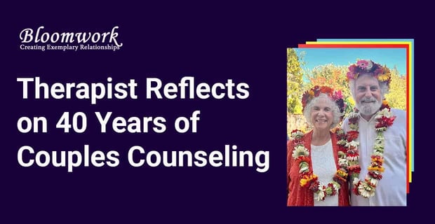 Therapist Reflects On 40 Years Of Couples Counseling
