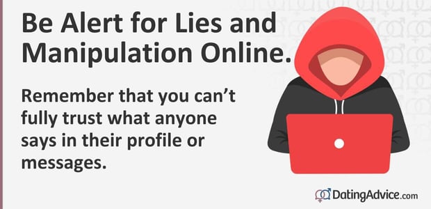 Be alert for lies and manipulation online