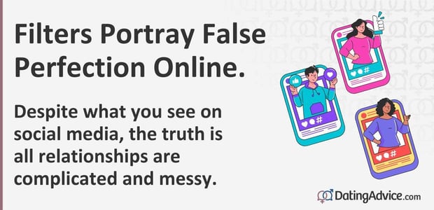 Despite what you see on social media, the truth is all relationships are complicated and messy. Despite what you see on social media, the truth is all relationships are complicated and messy.