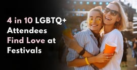 4 in 10 LGBTQ+ Attendees Find Love at Festivals