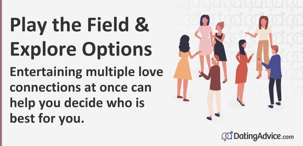Entertaining multiple love connections at once can help you decide who is best for you. Entertaining multiple love connections at once can help you decide who is best for you.