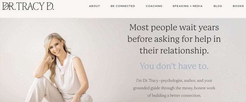 Dr. Tracy D.'s website Dr. Tracy D.'s website