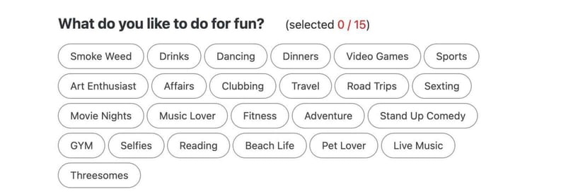 KinkyPeopleMeet tags