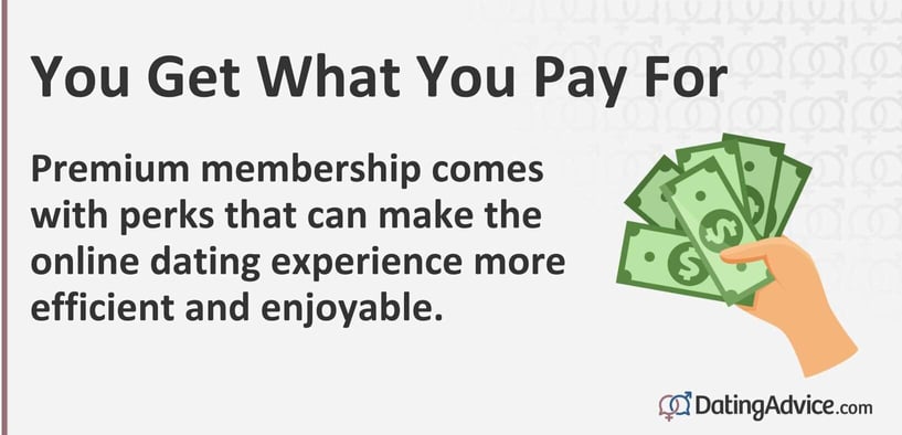 You get what you pay for. Premium membership comes with perks that can make the online dating experience more efficient and enjoyable. You get what you pay for. Premium membership comes with perks that can make the online dating experience more efficient and enjoyable.