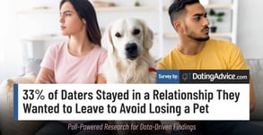 33% of Daters Stayed in a Relationship They Wanted to Leave — Just to Avoid Losing a Pet