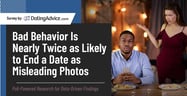Bad Behavior Is Nearly Twice as Likely to End a Date as Misleading Photos