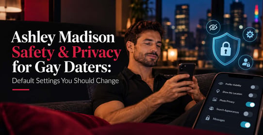 Ashley Madison Safety & Privacy for Gay Daters: Default Settings You Should Change