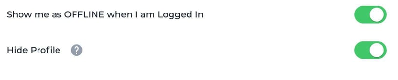 Ashley Madison incognito options
