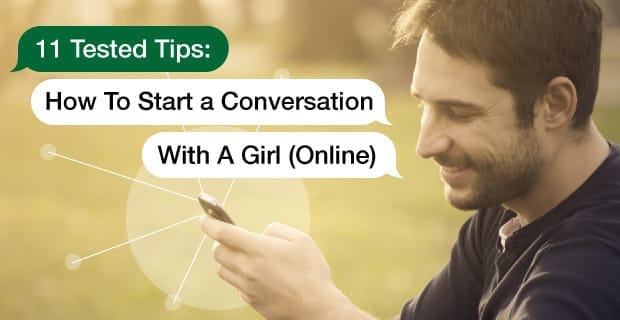 How to start online conversation with girl
